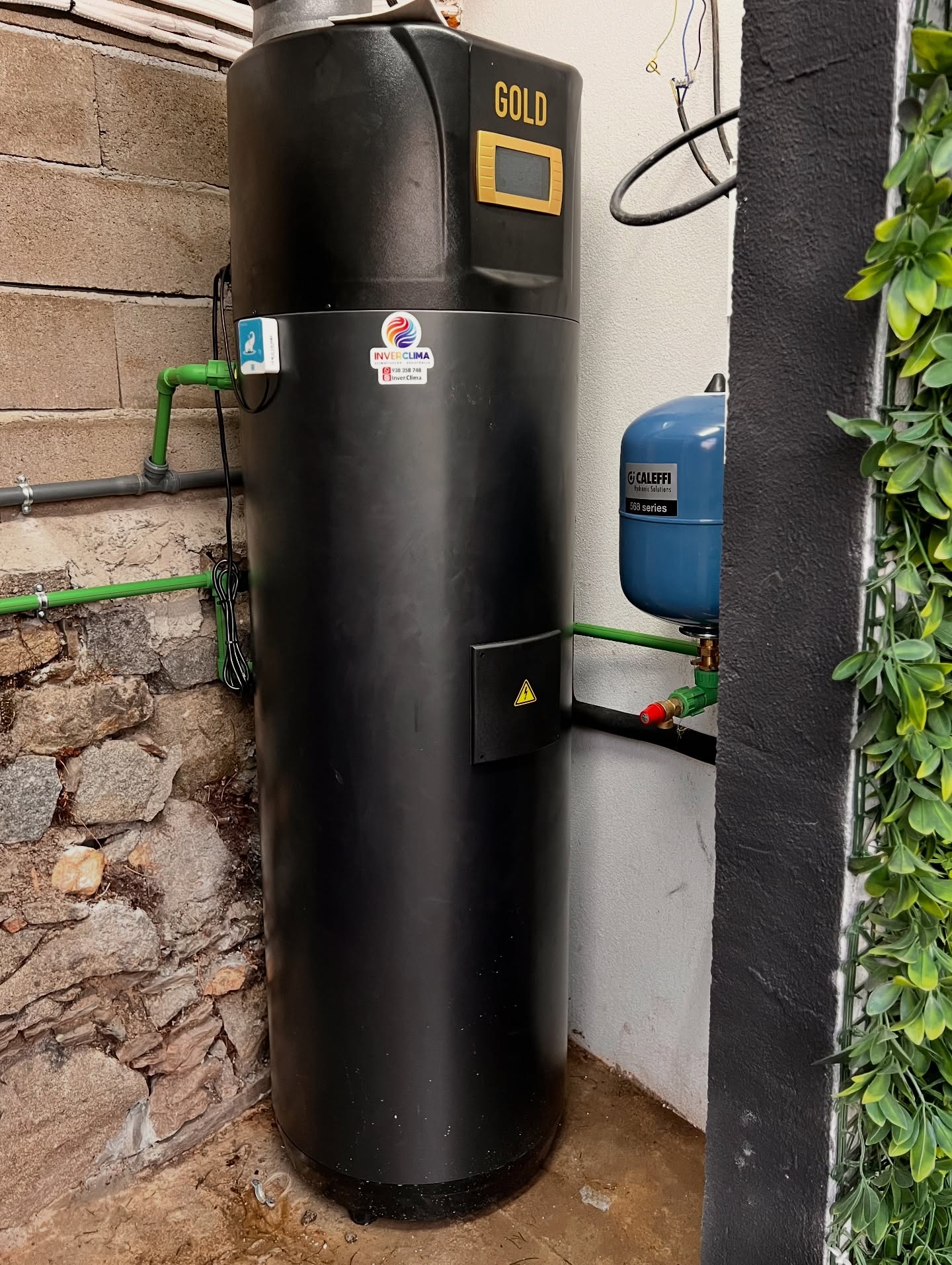 Bomba de calor instalada
