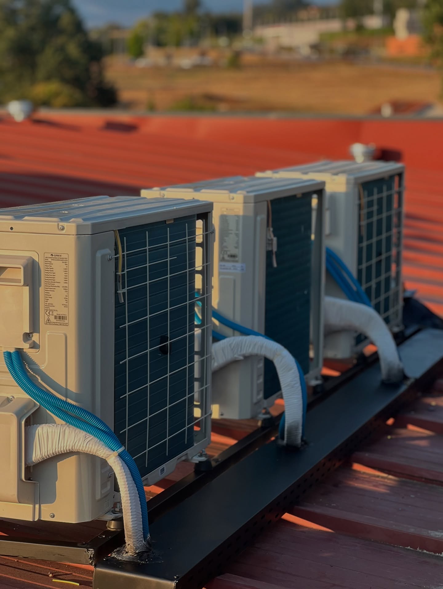 Instalação profissional de equipamento de climatização